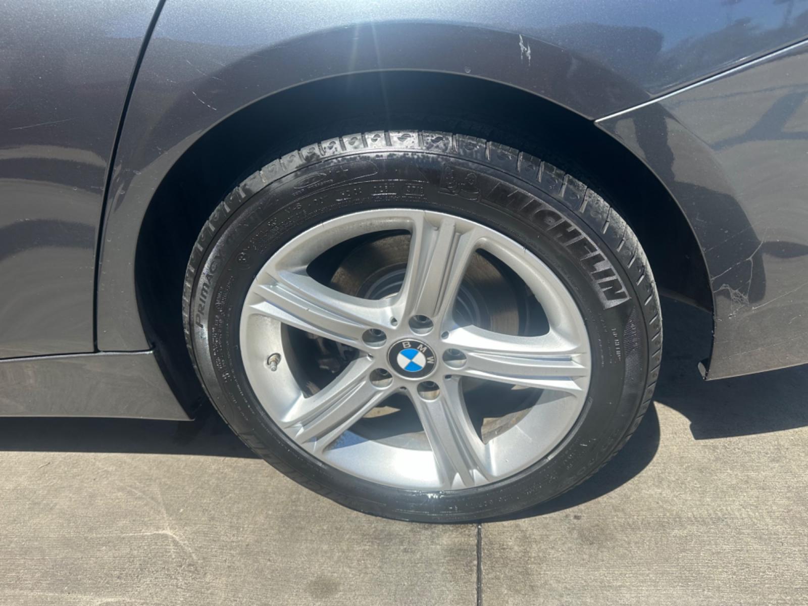 2014 Gray /Black BMW 3-Series leather (WBA3B1C52EK) with an 4 Cylinder engine, Automatic transmission, located at 30 S. Berkeley Avenue, Pasadena, CA, 91107, (626) 248-7567, 34.145447, -118.109398 - Photo #16
